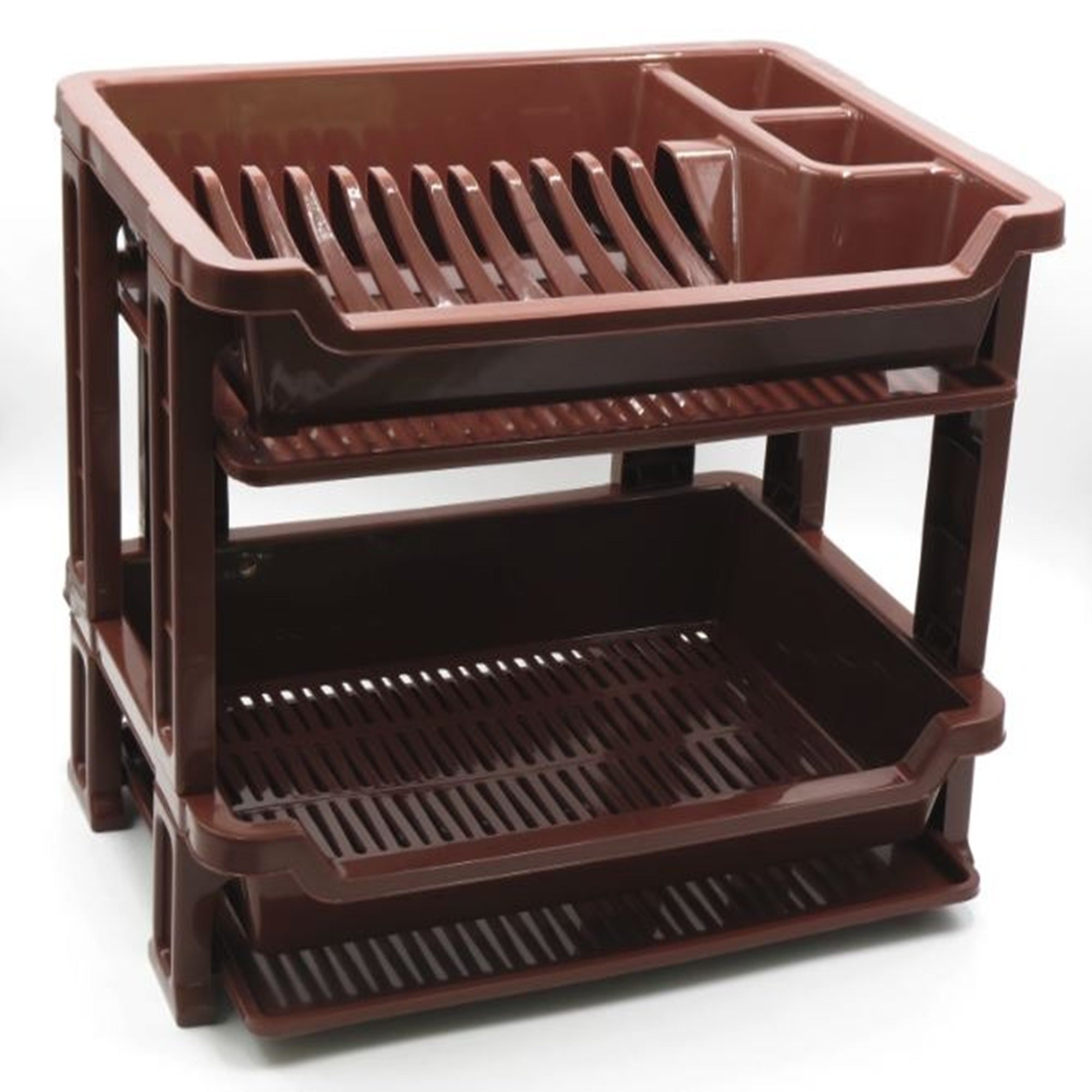 2 Tier Dish Drainer 48 x 35 x 39 cm