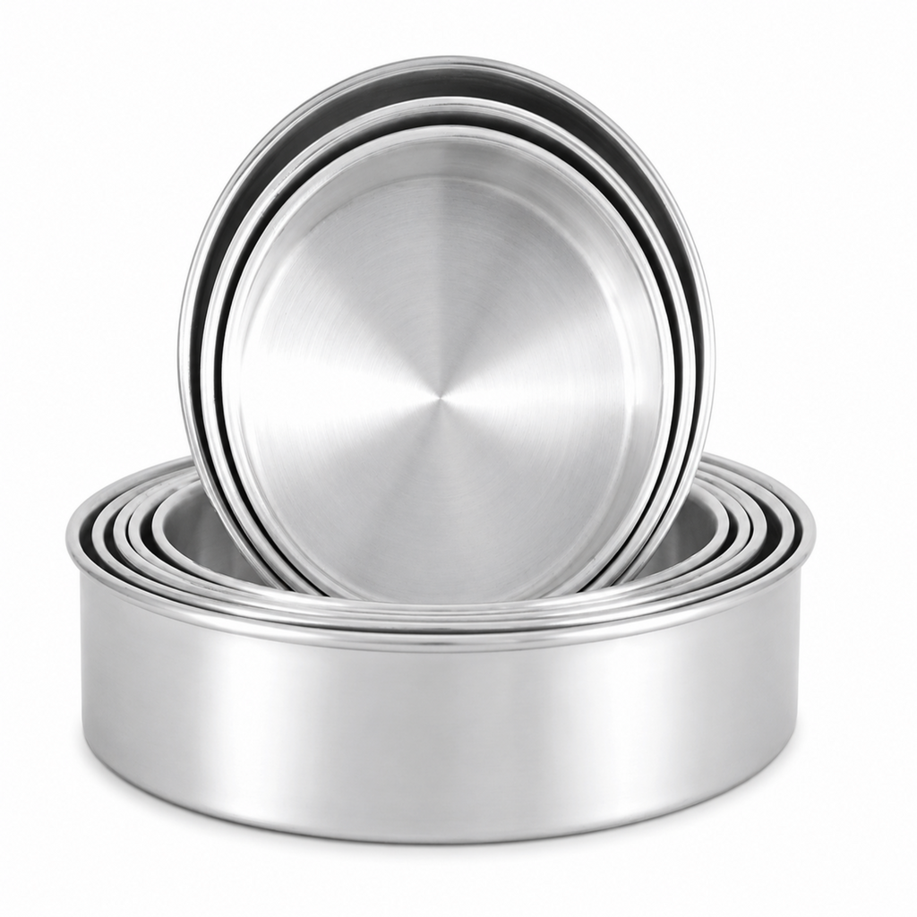 Aluminum Round Deep Can Pan