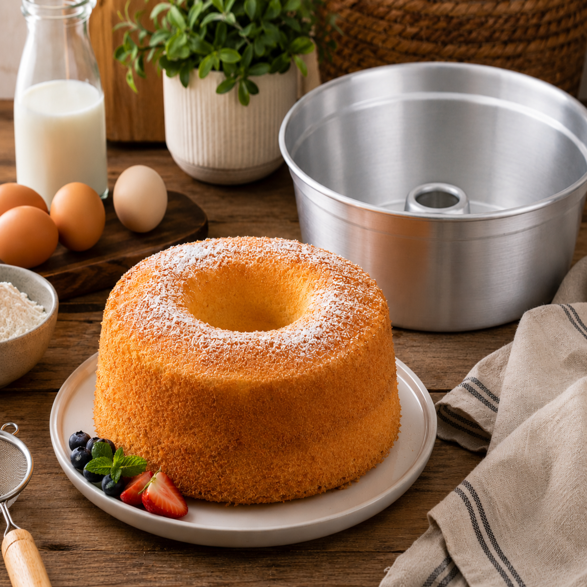 Classic Aluminum Round Ring Cake Mold
