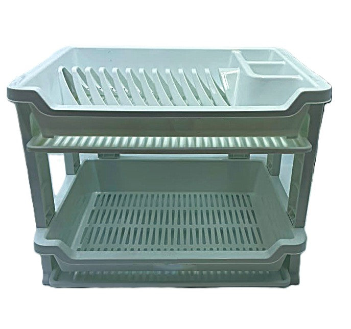 2 Tier Dish Drainer 48 x 35 x 39 cm