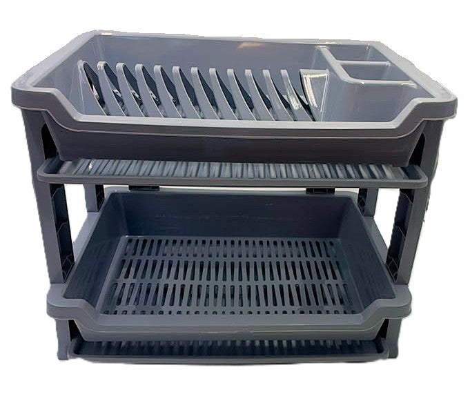 2 Tier Dish Drainer 48 x 35 x 39 cm