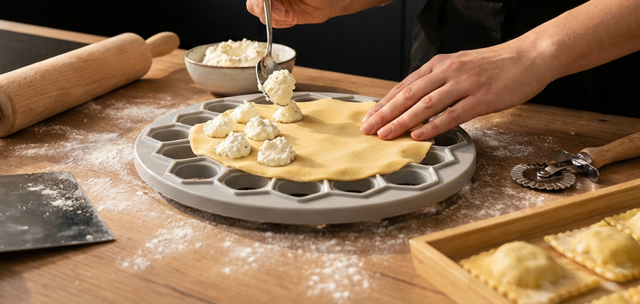 Ravioli and Manti Mould 26 cm